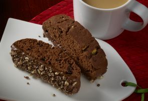 Andes Crème de Menthe Chocolate Biscotti