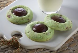Andes Crème de Menthe Cream Cheese Buttons