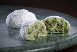 Andes Crème de Menthe Snowball Cookies