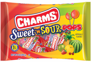 Charms sweet and sour pops